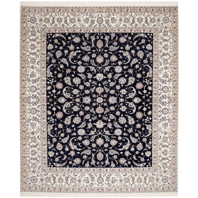 Nain 6la 260x310 Cm Nain 6la, Persia, Hand-carded Wool And