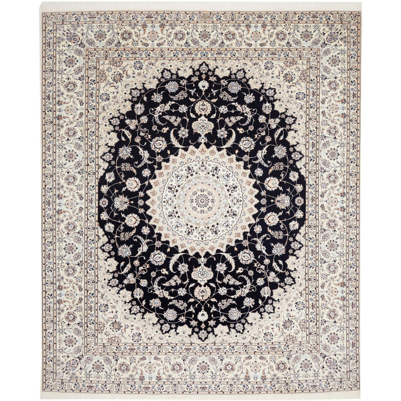 Nain 6la 259x310 Cm Nain 6la Persia Hand-carded Wool And