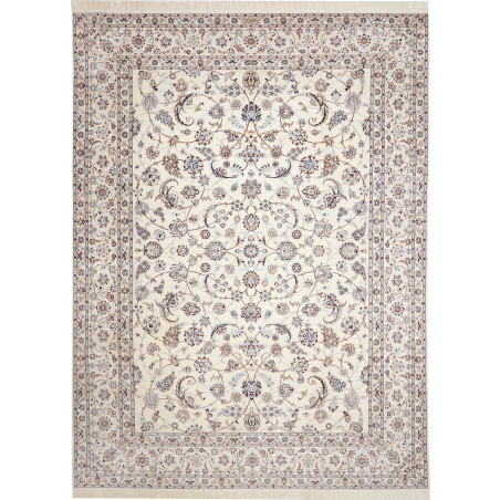 Nain 6la 257x350 Cm Nain 6la, Persia, Hand-carded Wool And