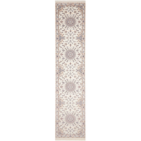 Nain 6la 87x412 Cm Nain 6la Persia Hand-carded Wool And Silk