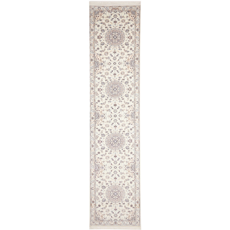 Nain 6la 87x400 Cm Nain 6la, Persia, Hand-carded Wool And