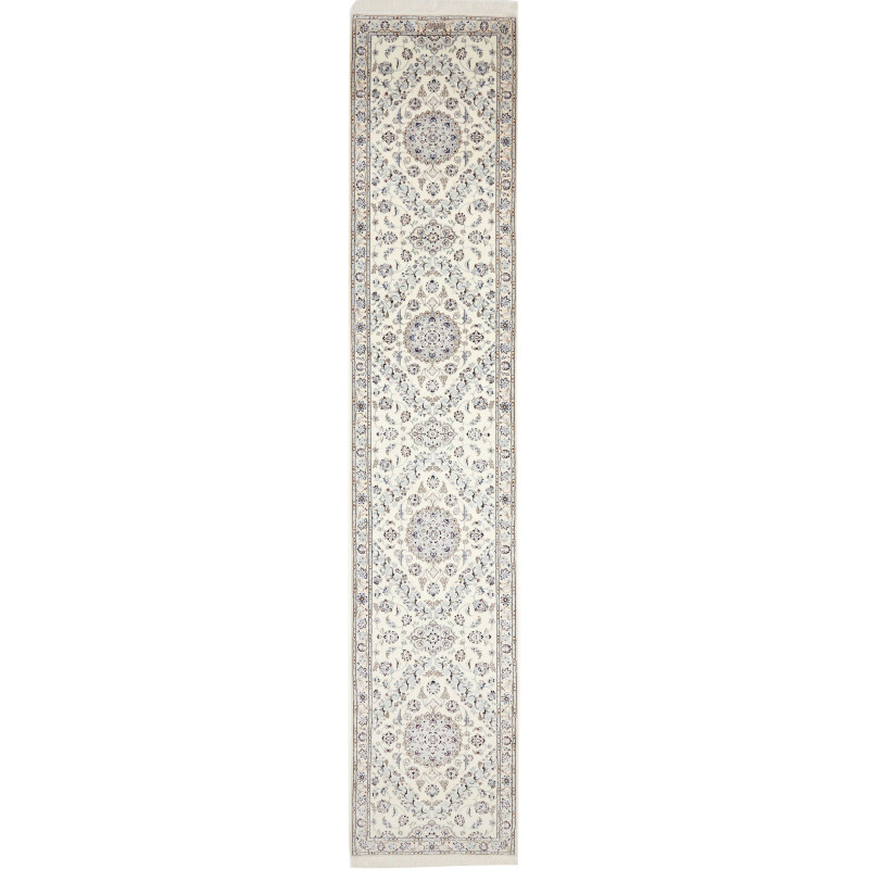 Nain 6la 80x422 Cm Nain 6la, Persia, Hand-carded Wool And