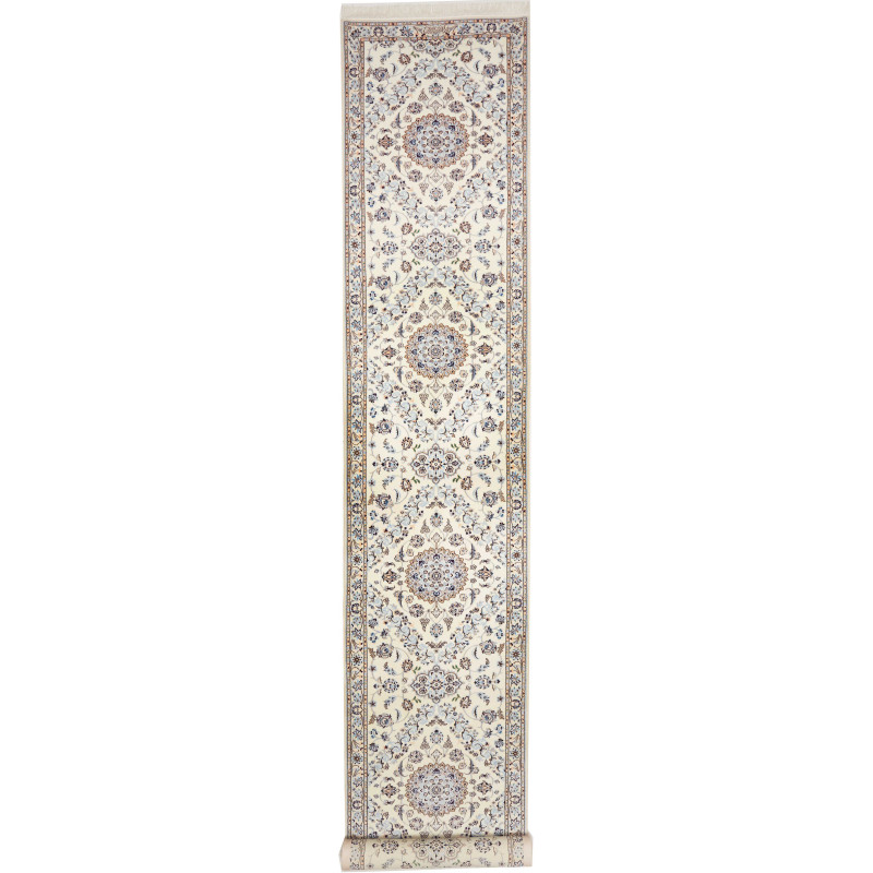 Nain 6la 82x540 Cm Nain 6la, Persia, Hand-carded Wool And