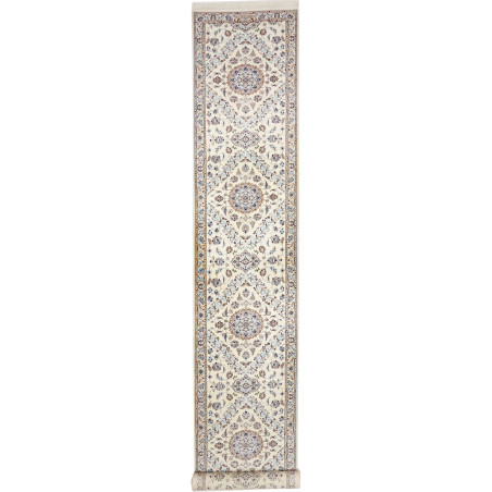 Nain 6la 82x540 Cm Nain 6la, Persia, Hand-carded Wool And