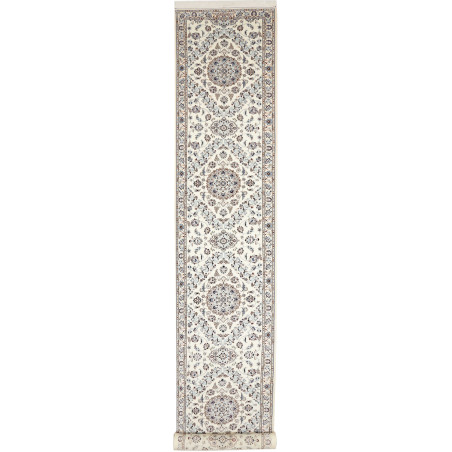 Nain 6la 86x540 Cm Nain 6la Persia Hand-carded Wool And Silk