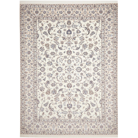 Nain 6la 251x356 Cm Nain 6la Persia Hand-carded Wool Silk