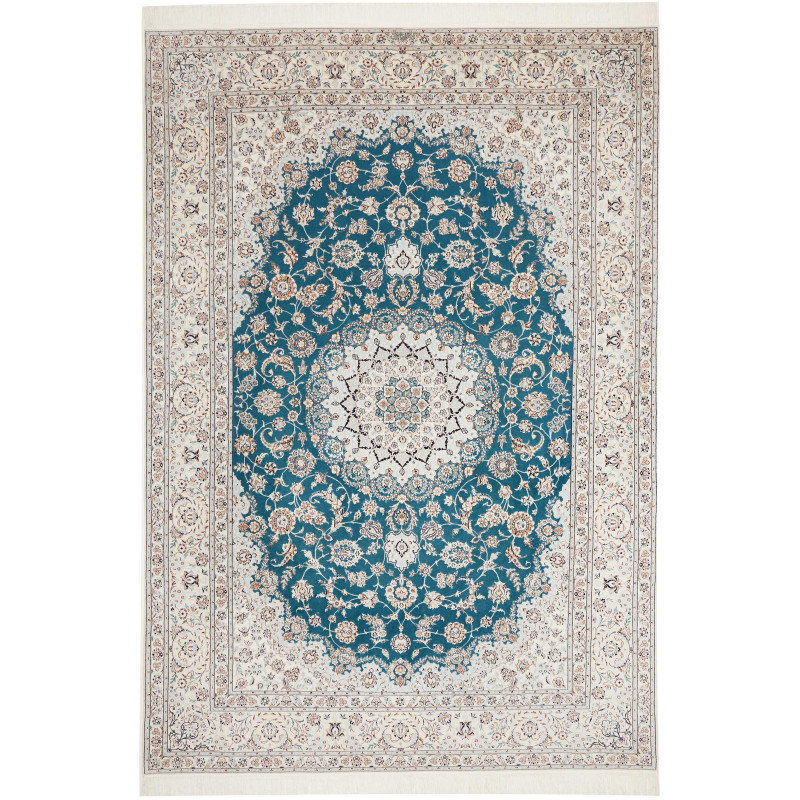 Nain 6la 208x304 Cm Nain 6la, Persia, Hand-carded Wool And