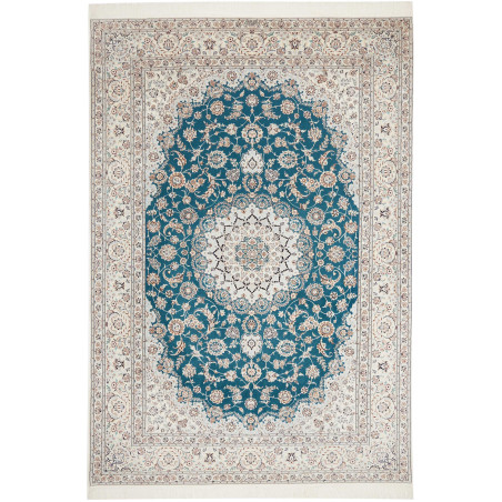 Nain 6la 208x304 Cm Nain 6la, Persia, Hand-carded Wool And