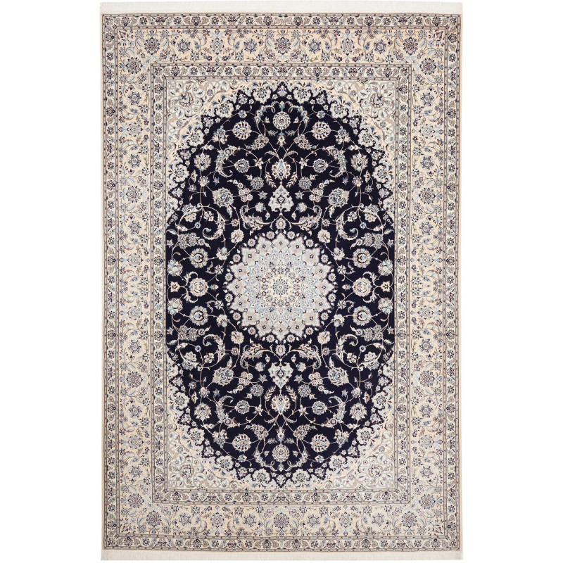 Nain 6la 211x317 Cm Nain 6la, Persia, Hand-carded Wool And
