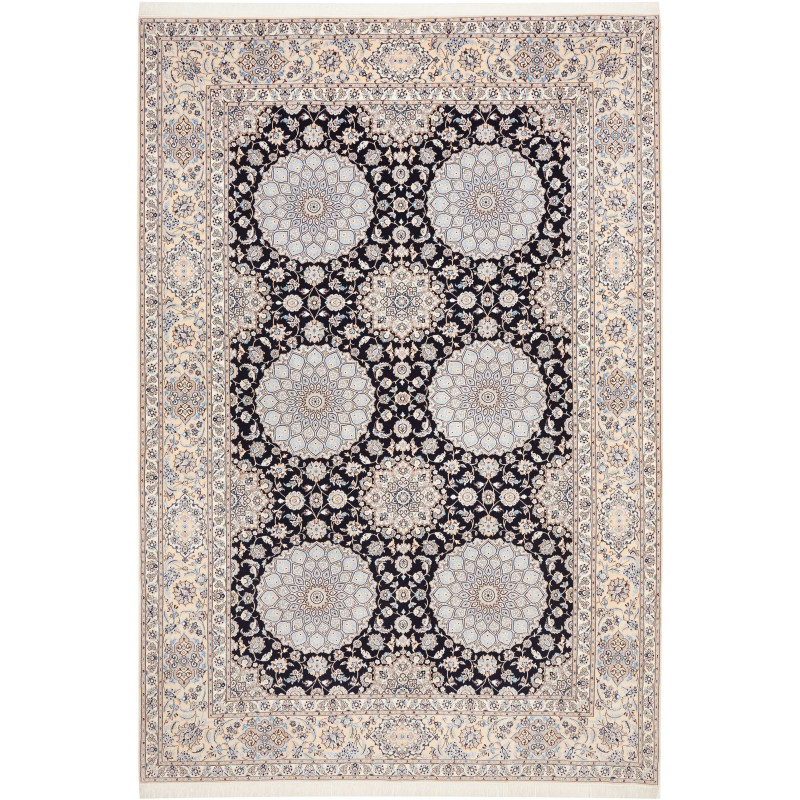 Nain 6la 217x316 Cm Nain 6la Persia Hand-carded Wool And