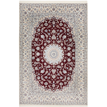 Nain 6la 208x312 Cm Nain 6la, Persia, Hand-carded Wool And