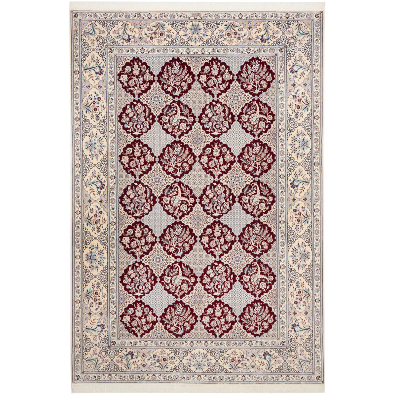 Nain 6la 206x308 Cm Nain 6la Persian. Hand-carded Wool And