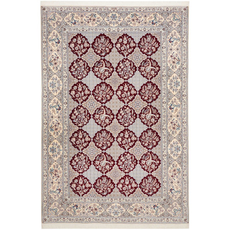 Nain 6la 206x308 Cm Nain 6la Persian. Hand-carded Wool And