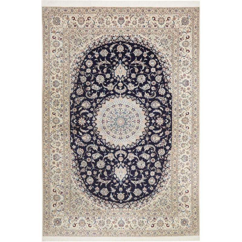 Nain 6la 205x307 Cm Nain 6la, Persia, Hand-carded Wool And
