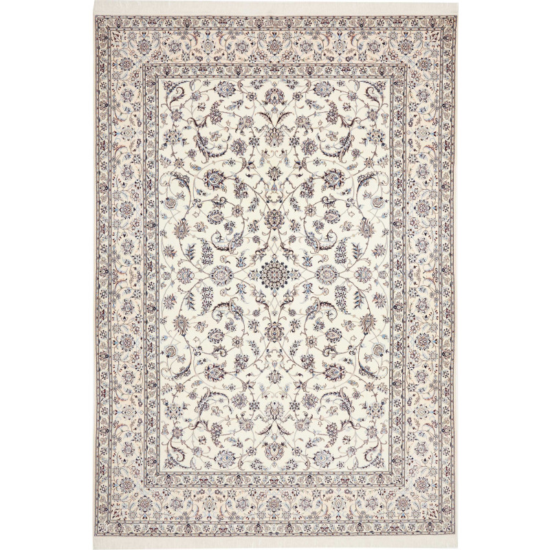 Nain 6la 211x306 Cm Nain 6la, Persia, Hand-carded Wool And
