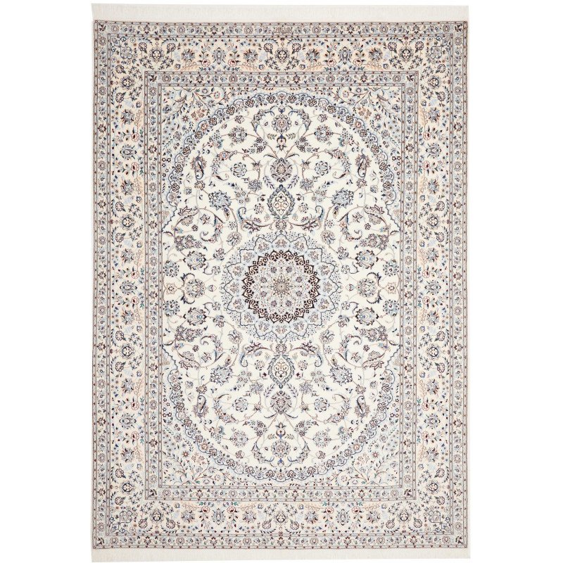 Nain 6la 211x303 Cm Nain 6la Persia Hand-carded Wool And