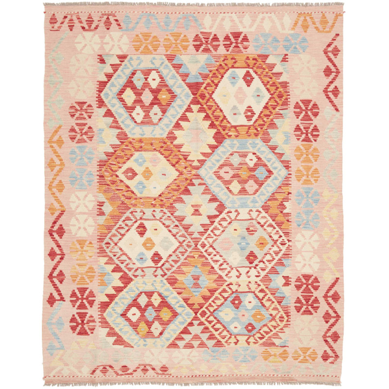 Kilim 153x195 Cm Kilim, Afghanistan, Hand-carded Wool (warp: