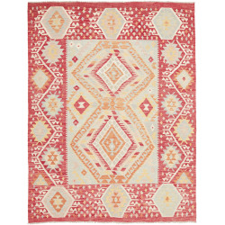 Kilim 155x206 Cm Kilim, Afghanistan, Hand-carded Wool (warp: