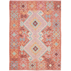 Kilim 148x200 Cm Kilim Afghan. Hand-carded Wool (warp: