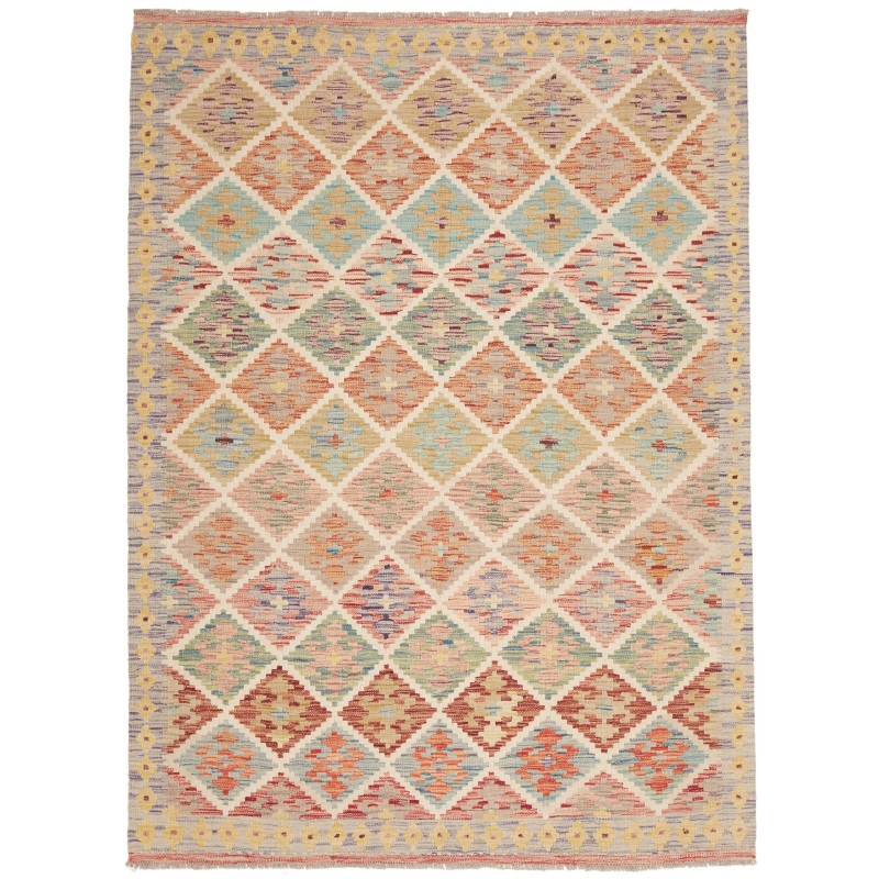 Kilim 148x202 Cm Kilim Afghanistan Hand-carded Wool Cotton