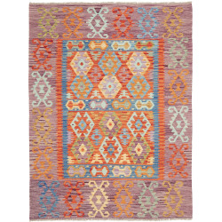 Kilim 148x200 Cm Kilim, Afghanistan, Hand-carded Wool (warp: