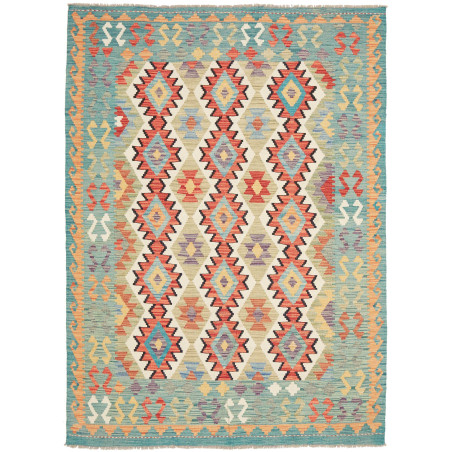 Kilim 147x197 Cm Kilim Afghanistan, Hand-carded Wool (cotton