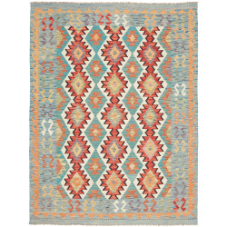 Kilim 148x193 Cm Kilim, Afghanistan, Hand-carded Wool
