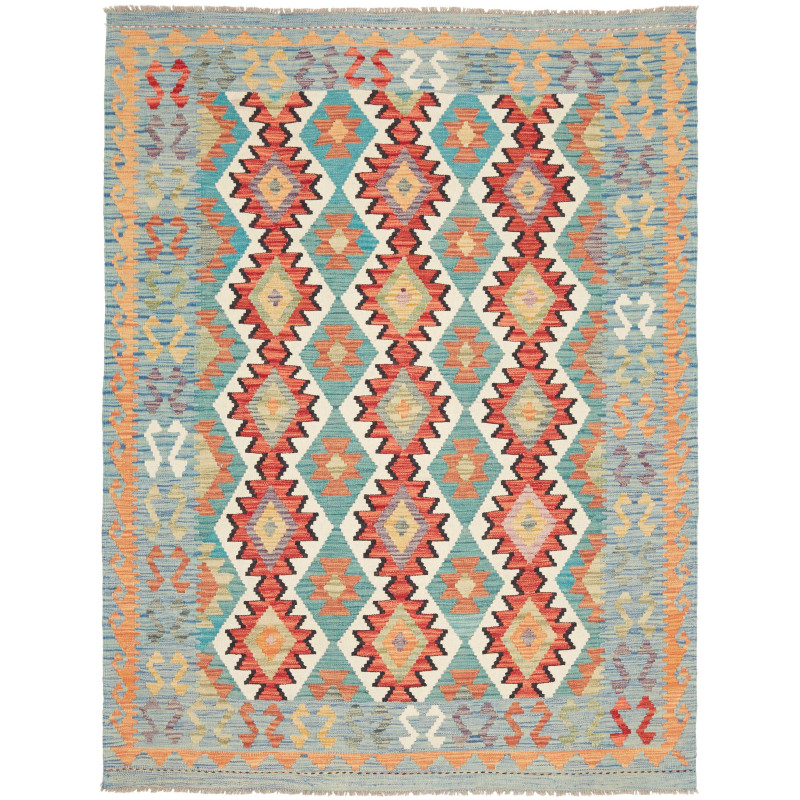 Kilim 148x193 Cm Kilim, Afghanistan, Hand-carded Wool