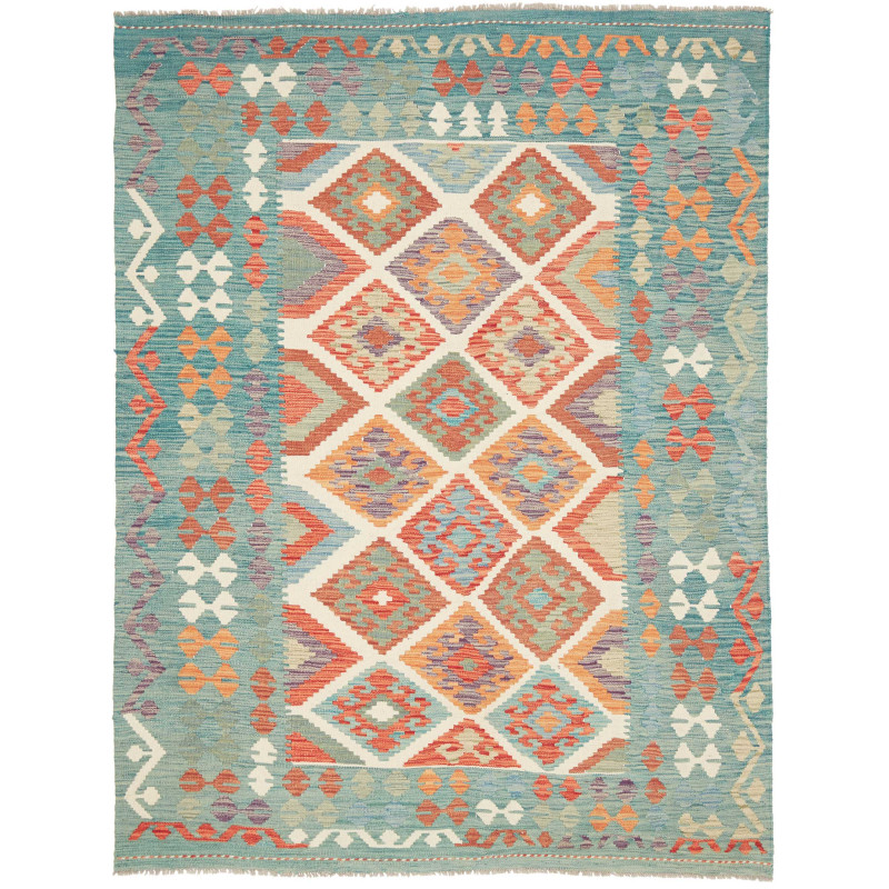 Kilim 154x202 Cm Kilim Afghanistan Hand-carded Wool