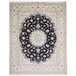 Nain 6la 202x255 Cm Nain 6la Persia Hand-carded Wool And