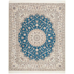 Nain 6la 213x255 Cm Nain 6la, Persia, Hand-carded Wool And
