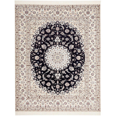 Nain 6la 205x261 Cm Nain 6la, Persia, Hand-carded Wool And