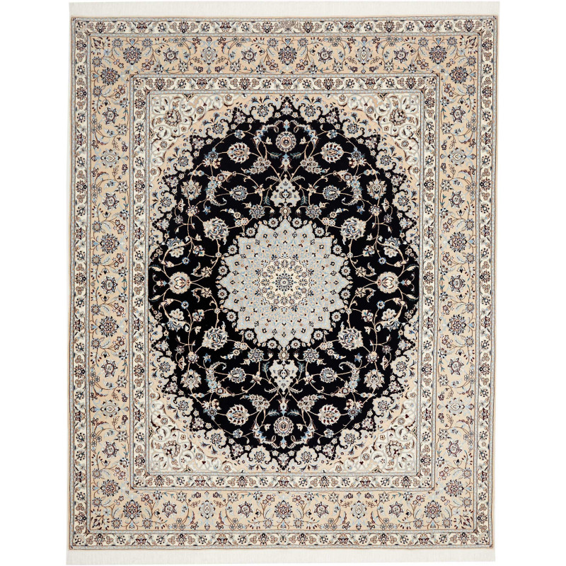 Nain 6la 207x262 Cm Nain 6la Persia Hand-carded Wool And