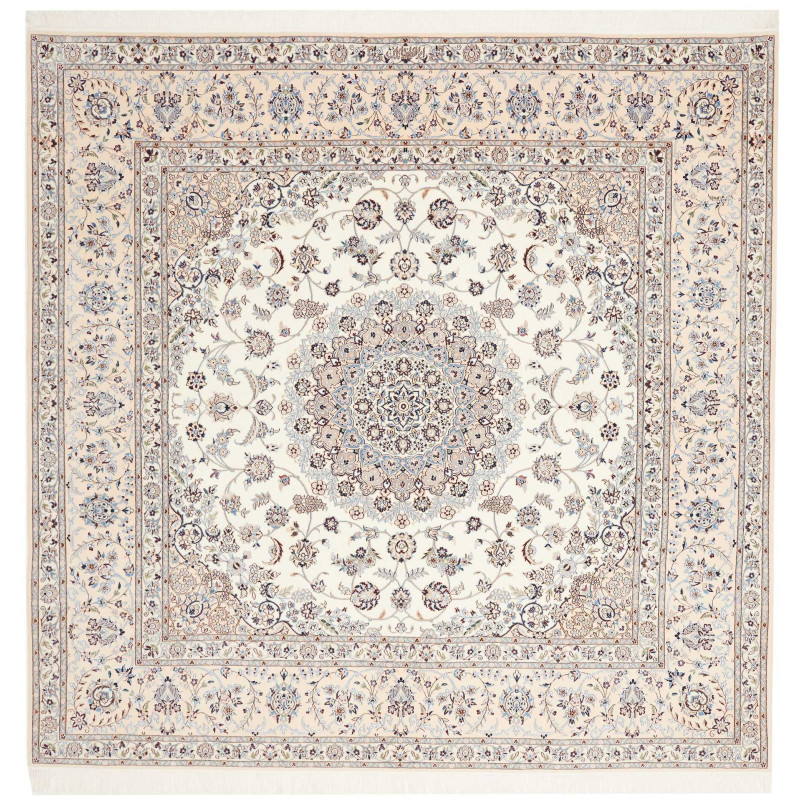 Nain 6la 209x205 Cm Nain 6la, Persia, Wool And Silk,