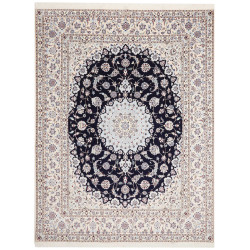 Nain 6la 208x270 Cm Nain 6la, Persia, Hand-carded Wool And