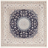 Nain 6la 211x208 Cm Nain 6la, Persia, Hand-carded Wool And