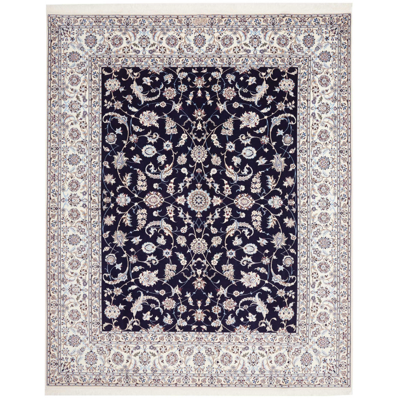 Nain 6la 208x253 Cm Nain 6la, Persia, Hand-spun Wool And