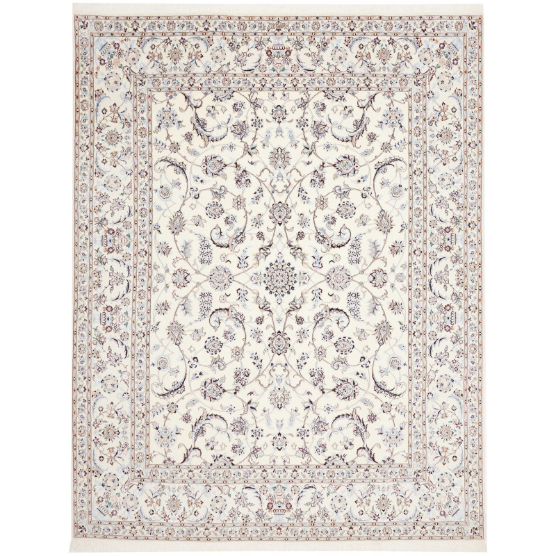 Nain 6la 202x261 Cm Nain 6la, Persia, Hand-carded Wool And