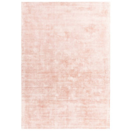 Tappeto Blade tinta unita rosa chiaro e cipria c