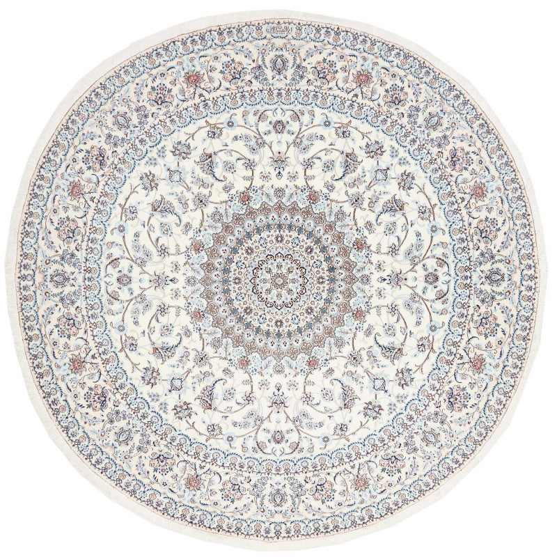 Nain 6la 258x258 Cm Nain 6la, Persia, Wool And Silk,