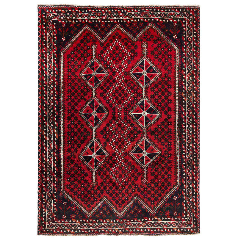 Shiraz 210x295 Cm Shiraz, Persia, Hand-carded Wool (warp: