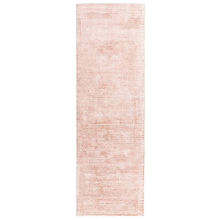 Rug Blade plain light pink powder runner 66x240