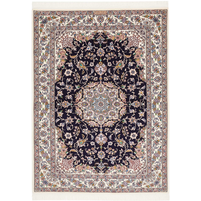 Nain 6la 118x162 Cm Nain 6la, Persia, Hand-carded Wool And