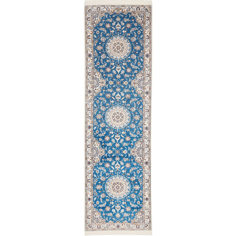 Nain 6la 90x309 Cm Nain 6la, Persia, Hand-carded Wool And