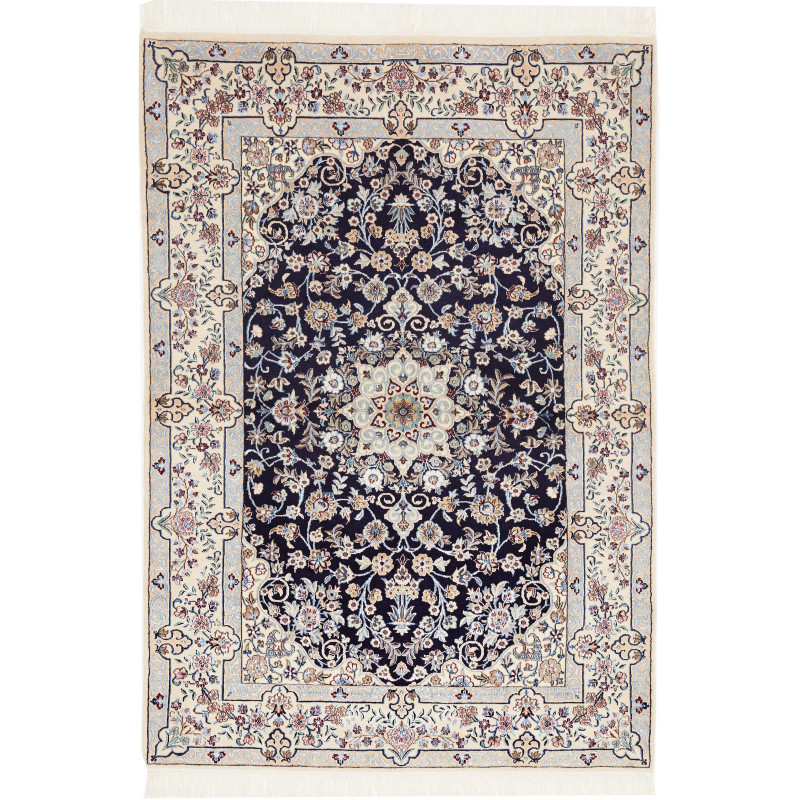 Nain 6la 103x155 Cm Nain 6la Persia Hand-carded Wool And