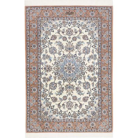 Nain 6la 103x150 Cm Nain 6la, Persia, Hand-carded Wool And