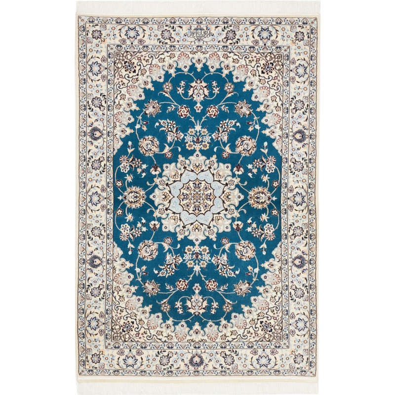 Nain 6la 110x164 Cm Nain 6la, Persia, Hand-carded Wool And