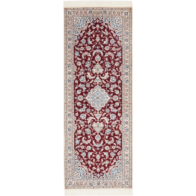Nain 6la 80x210 Cm Nain 6la, Persia, Hand-carded Wool And