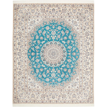 Nain 6la 207x254 Cm Nain 6la, Persia, Hand-carded Wool And