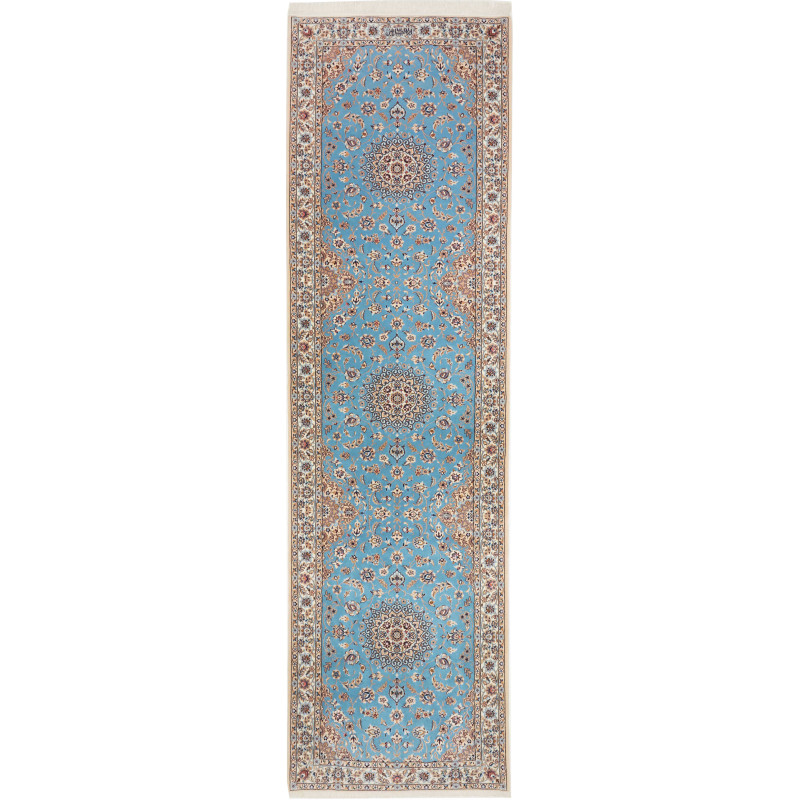 Nain 6la 85x311 Cm Nain 6la Persia Hand-carded Wool And Silk